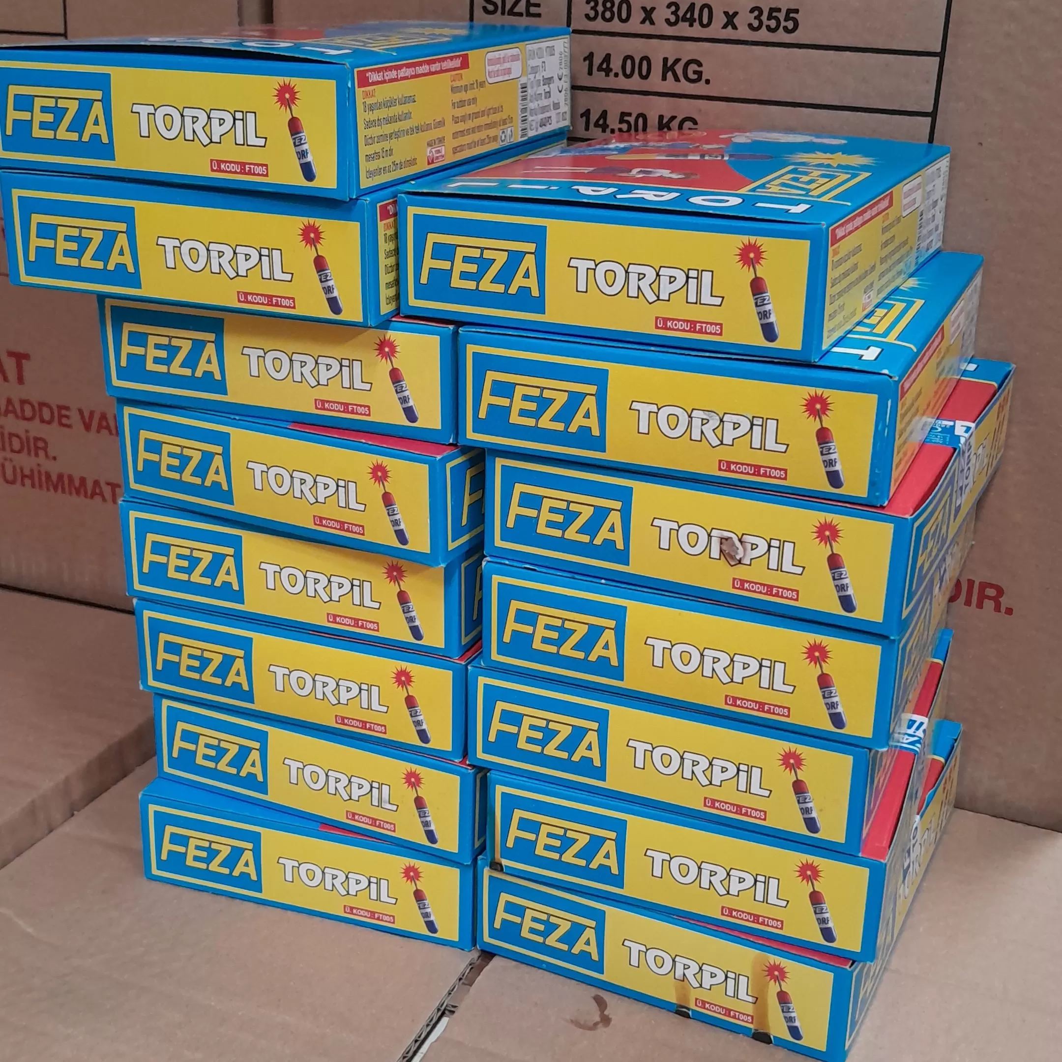 FEZA TORPİL 40 ADET | GÖSTERİ ÜRÜNLERİ | VENÜS MARKA