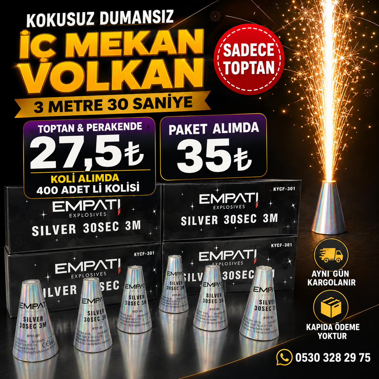 İç ve dış mekan volkanlar
