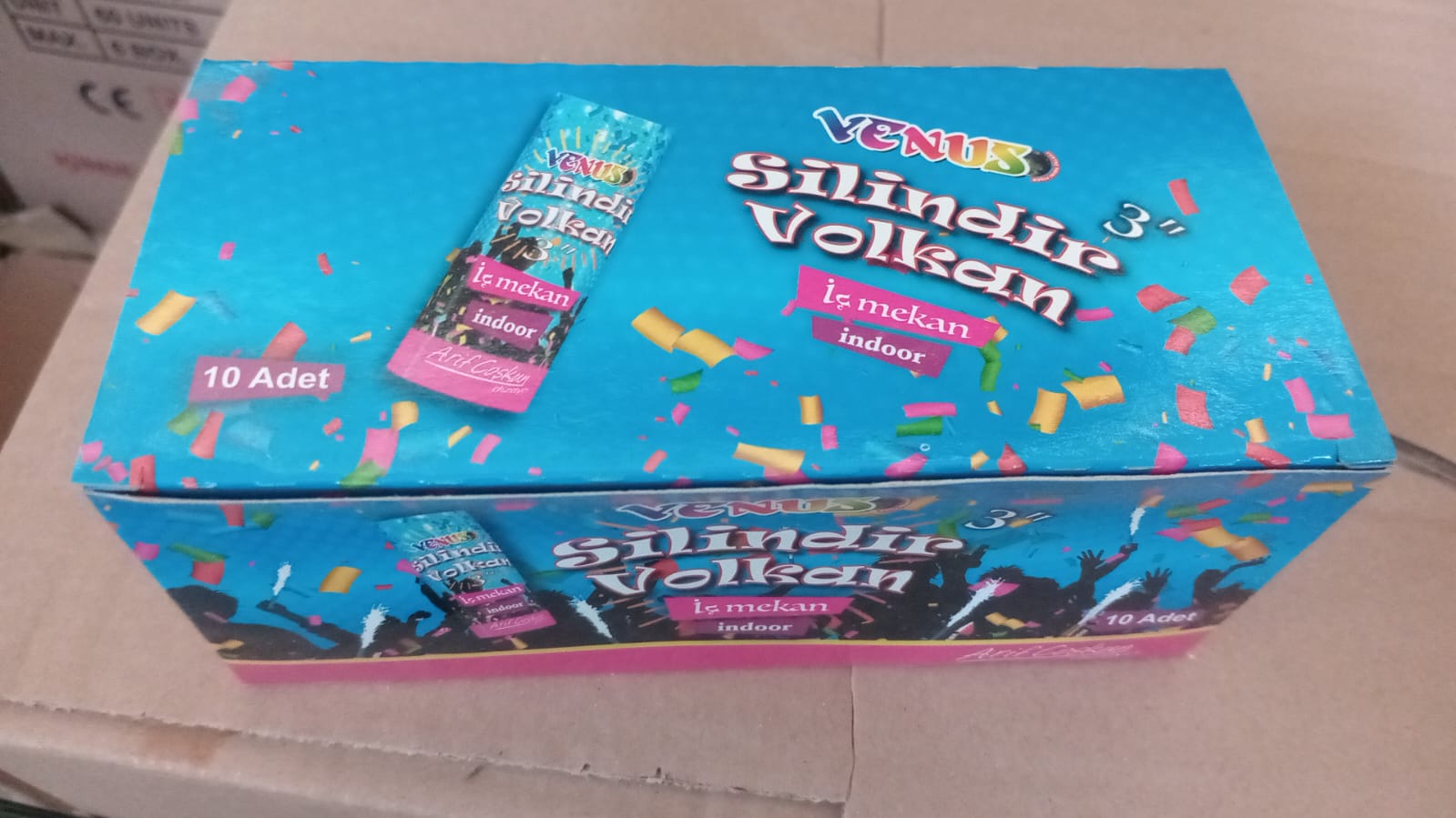 İç Mekan Volkan Silindir Modeli - Yüklenen Görsel