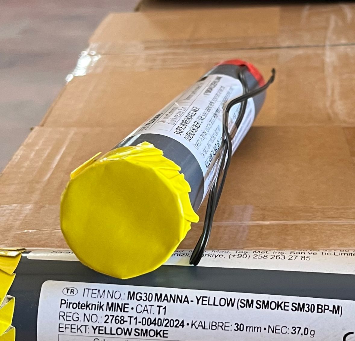 Elektronik renkli sis havai fişek - Yüklenen Görsel