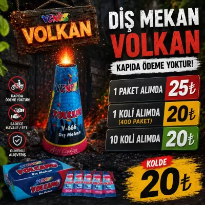 Dış Mekan Volkan 666 modeli